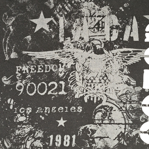 Guess Black and White Short Sleeve Tee Urban Style - Picture 4 of 5